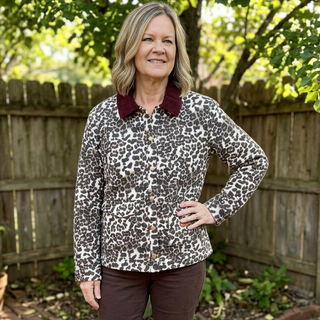 Simply Southern Darling Printed Barn Jacket