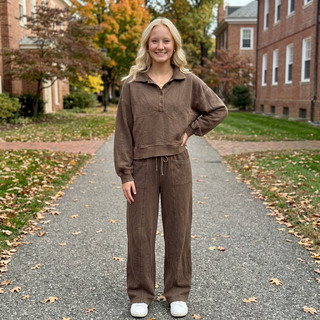 Simply Southern Snap Sepia Pullover and Drawstring Pant Set (Copy)