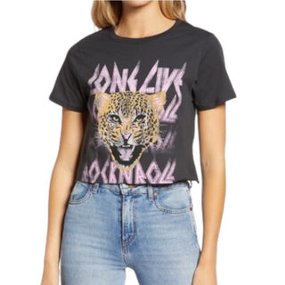 SC Long Live Rock N' Roll Crop Tee