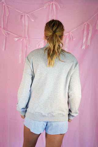 “Kentucky” Applique Mockneck Sweatshirt