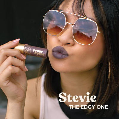 Poppy and Pout Lip Tint in Stevie