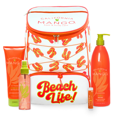 Beach Life! Cali-Backpack Cooler 5-PC Kit with Extreme Crème