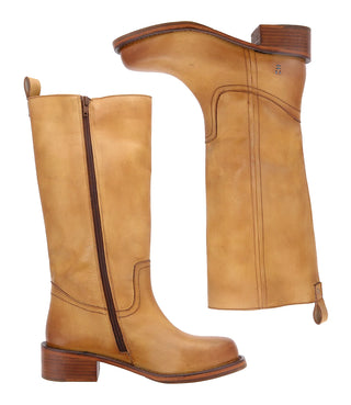 Roan by Bed Stu "Froe" Boots in Banana Tan Distressed