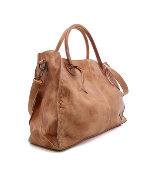 Bed Stu "Rockaway" Handbag in Tan Rustic