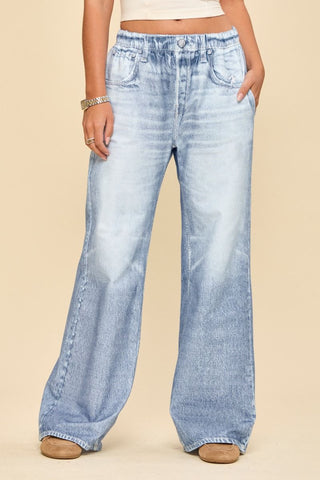 Dear Scarlett Light Denim Zenim-Wide Leg