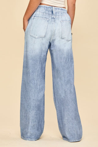 Dear Scarlett Light Denim Zenim-Wide Leg