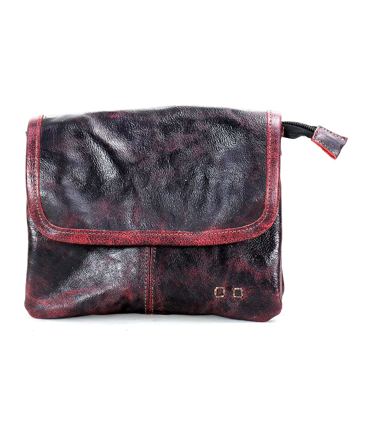 BED STU "Ziggy" Crossbody in Red Black Deluxe