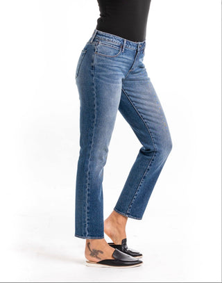 Articles of Society Medium Wash Rene Straight Leg Jeans Final Sale