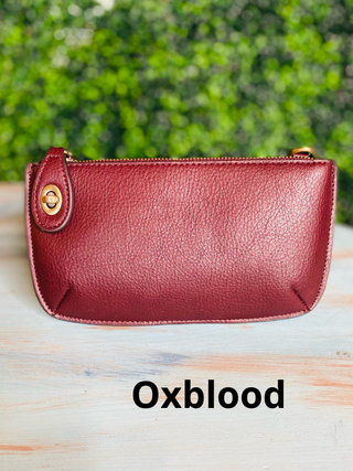 2 in 1 Wristlet/Crossbody  Wallet (Variety of Colors)