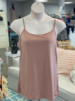 Curvy Sleeveless Knit Cami Final Sale (6 Colors)