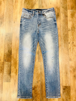 Medium MID-RISE ANKLE SKINNY Jean Final Sale