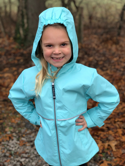 Girls' New Englander Charles River Rain Jacket