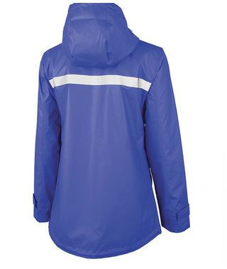 WOMEN'S NEW ENGLANDER® RAIN JACKET WITH PRINTED LINING