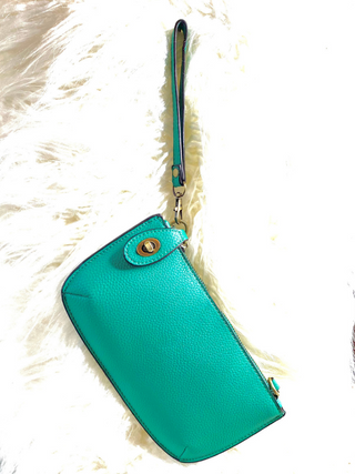 2 in 1 Wristlet/Crossbody  Wallet (Variety of Colors)