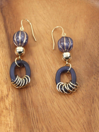 Drop Gold Earrings