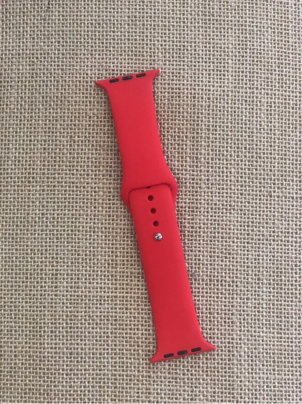 Red Silicone 42MM  IWatch Band