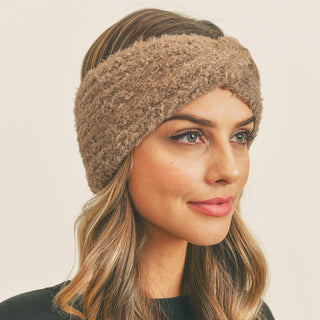 Fizzy Twisted Head Band Wrap