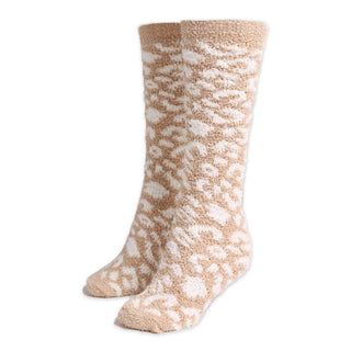 Comfy Luxe Leopard Knee High Knit Socks (6 colors)