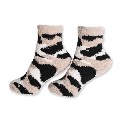 ComfyLuxe Camouflage Mini Crew Knit Socks (3 Colors)