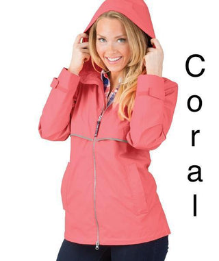 Women's Charles River New Englander Rain Jacket