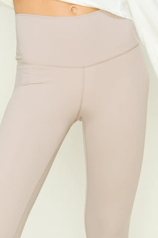 BLUSH MISSION HILLS CROPPED LEGGINGS Final Sale