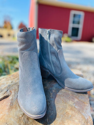 Majes Tic Booties by Diba True in Pewter Final Sale