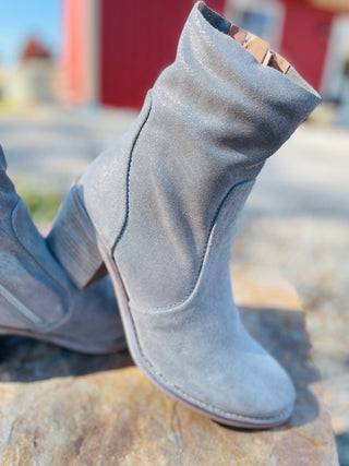 Majes Tic Booties by Diba True in Pewter Final Sale