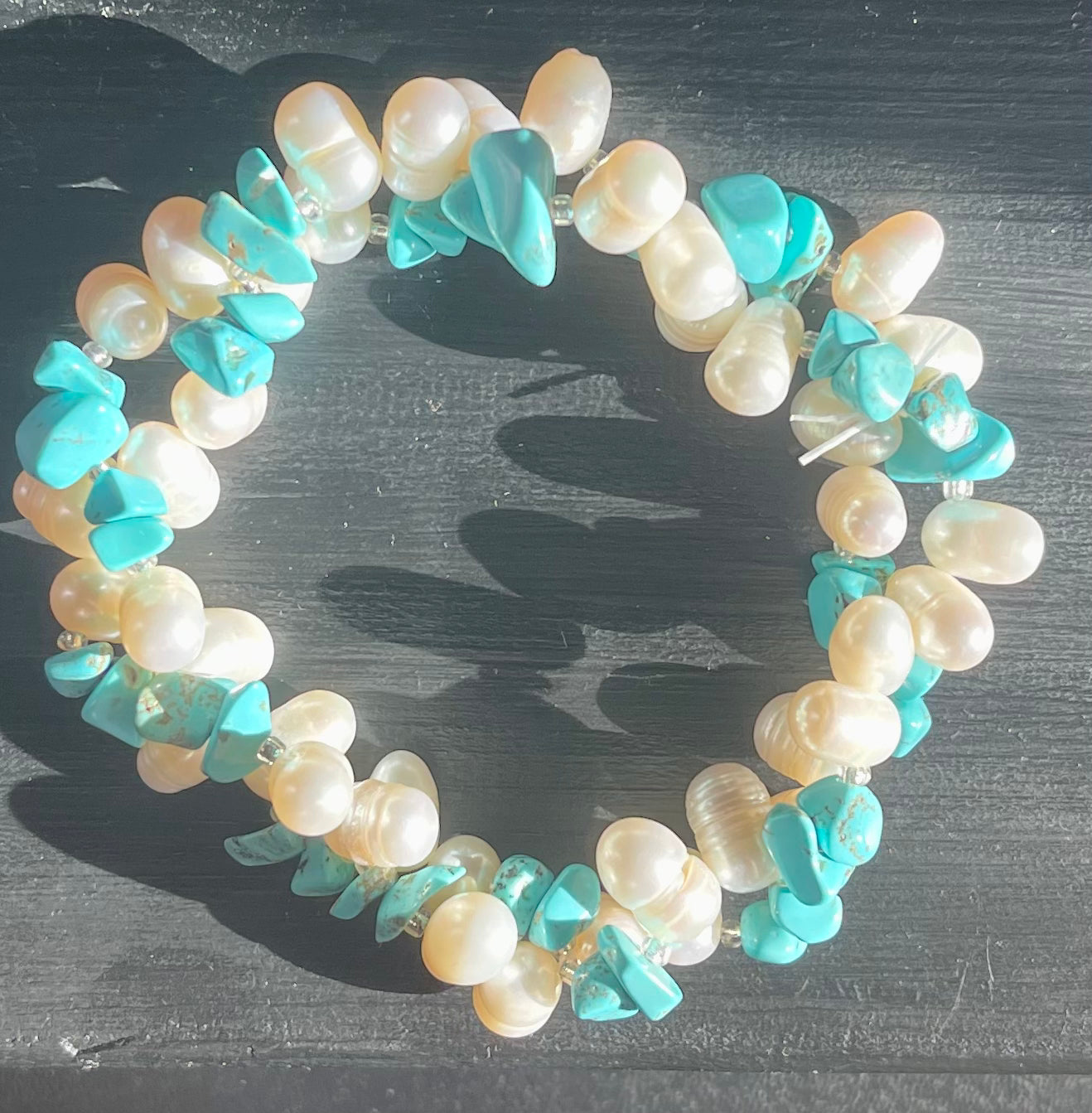 Pearl Beaded Bracelet (2 Colors)