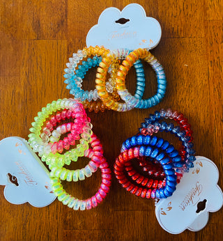 Sophia's Corner 4 Piece Hair Ties (3 colors)
