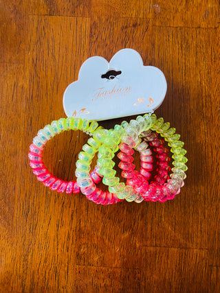 Sophia's Corner 4 Piece Hair Ties (3 colors)