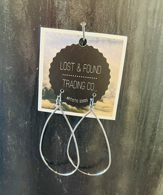 Large Teardrop Earrings (2 colors)