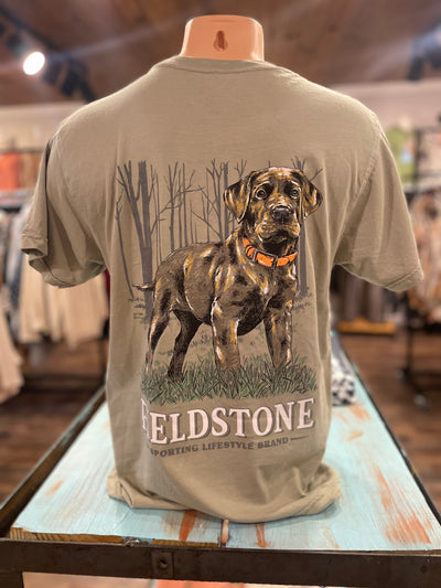 Fieldstone "Retriever Puppy T-Shirt in Sandstone