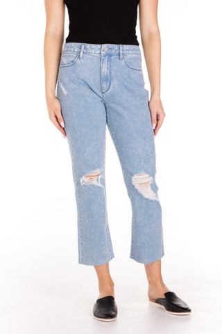 Articles of Society "Kate-Dorris" Cropped Jeans in Lightwash Final Sale