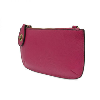 HOT PINK LUX CROSSBODY WRISTLET CLUTCH