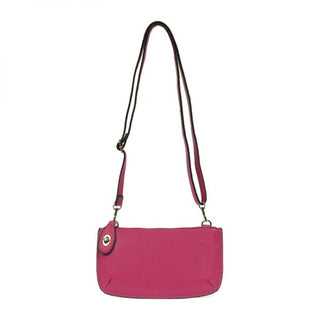 HOT PINK LUX CROSSBODY WRISTLET CLUTCH