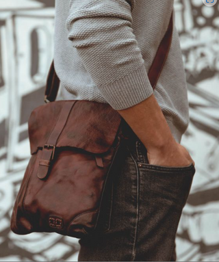 Bed Stu "Jack" Crossbody in Teak Rustic