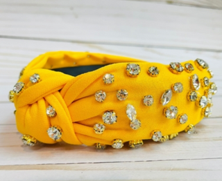 Top Knot Bling Headband (4 colors)