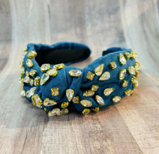 Top Knot Bling Headband (4 colors)