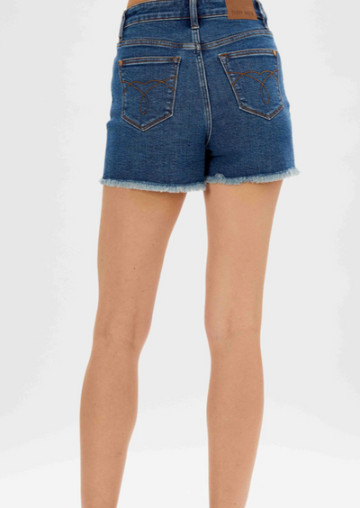 Judy Blue Vintage Wash Cut Off Shorts