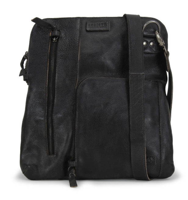 BED STU "Aiken" Bag in Black Rustic