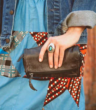 BED STU "Amina" Shoulder/Crossbody Bag in Black DD