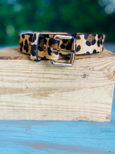 Leopard Trendy Buckle belt (3 Colors)