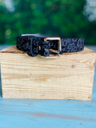 Leopard Trendy Buckle belt (3 Colors)