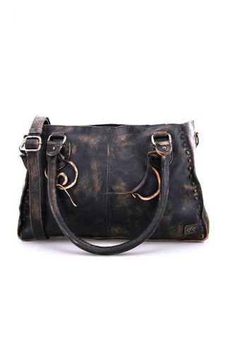 BED STU "Rockababy" Shoulder/Crossbody Bag in Black Hand Wash